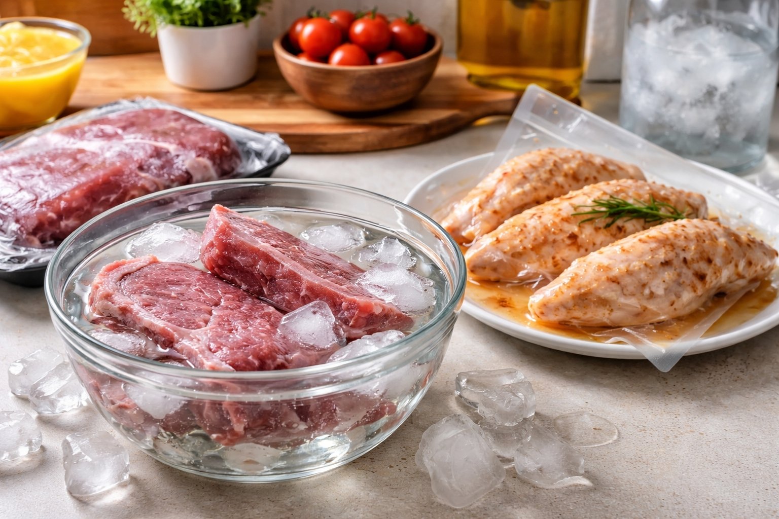 Comment décongeler de la viande crue ou cuite