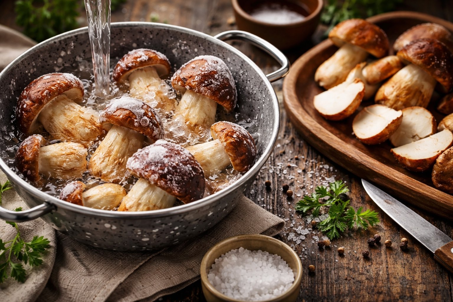 Comment décongeler des cèpes