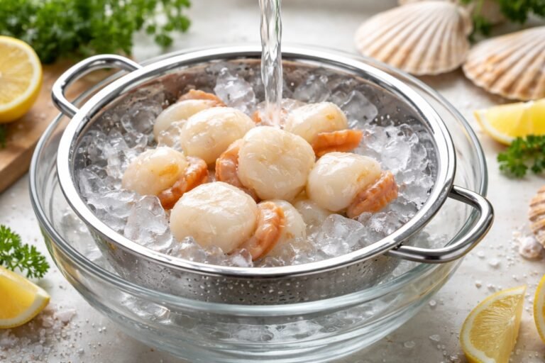 Comment décongeler des coquilles Saint Jacques