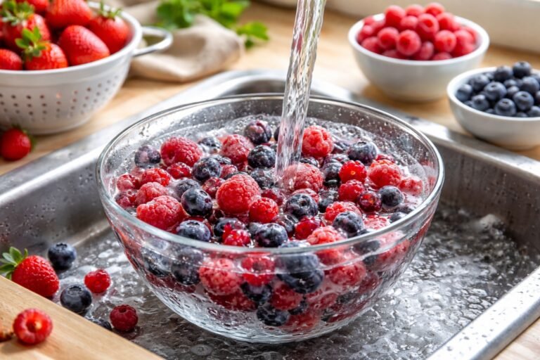 Comment décongeler des fruits rouges rapidement