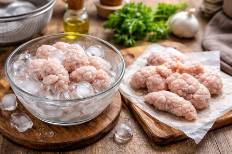 Comment décongeler des ris de veau