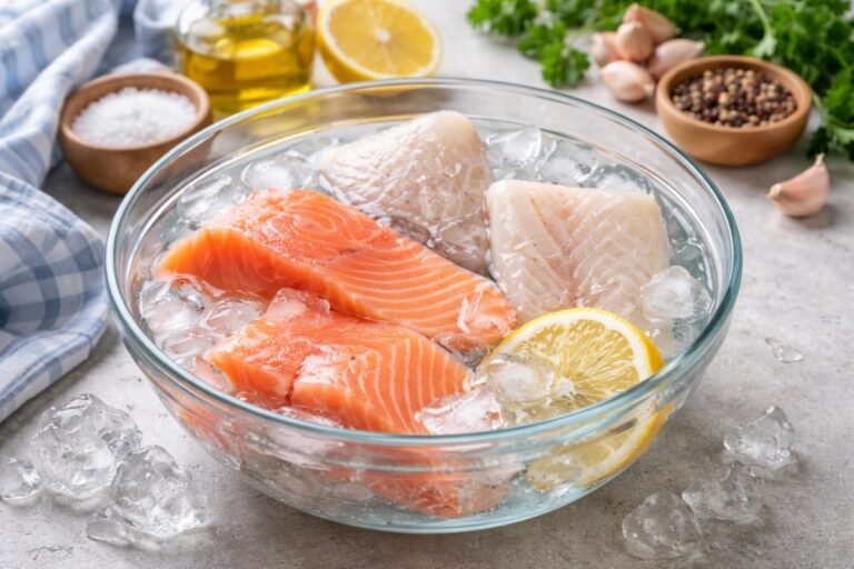 Comment décongeler du poisson