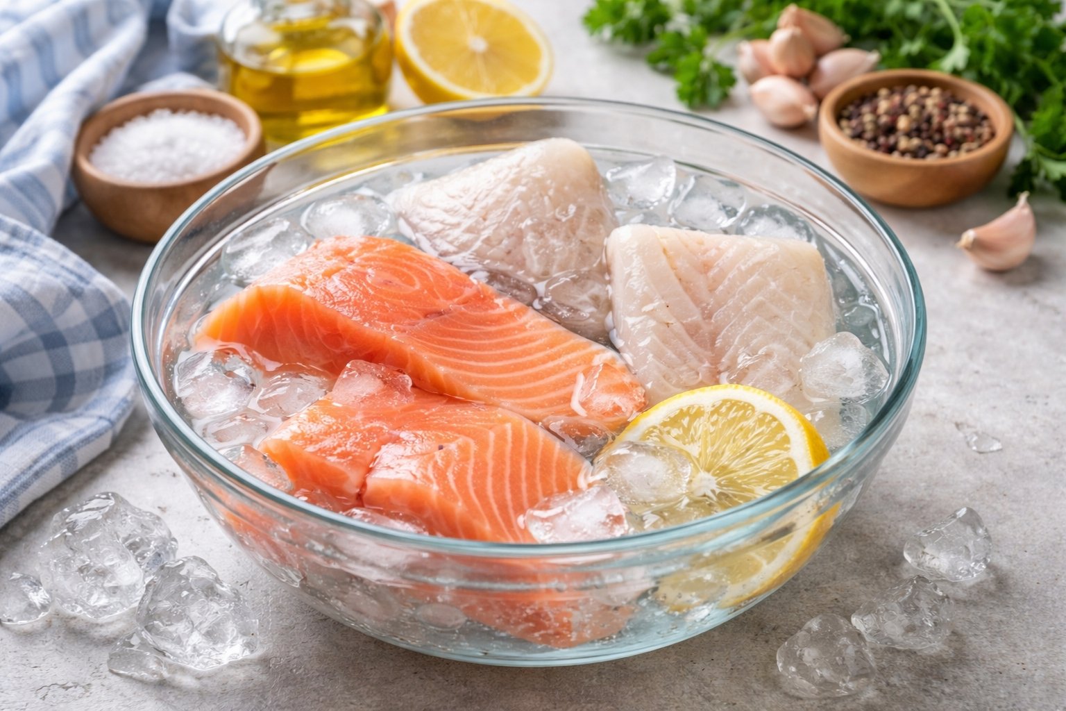 Comment décongeler du poisson