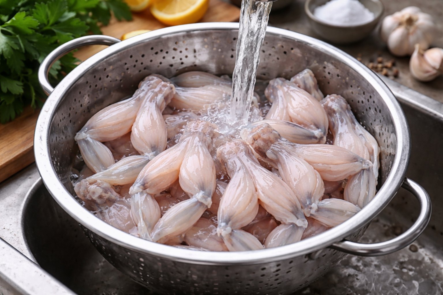 Comment décongeler des cuisses de grenouilles
