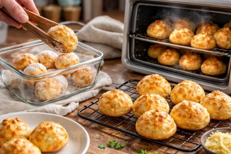 Comment décongeler des gougères maison