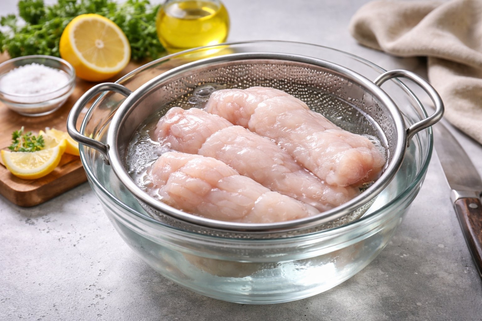 Comment décongeler la lotte