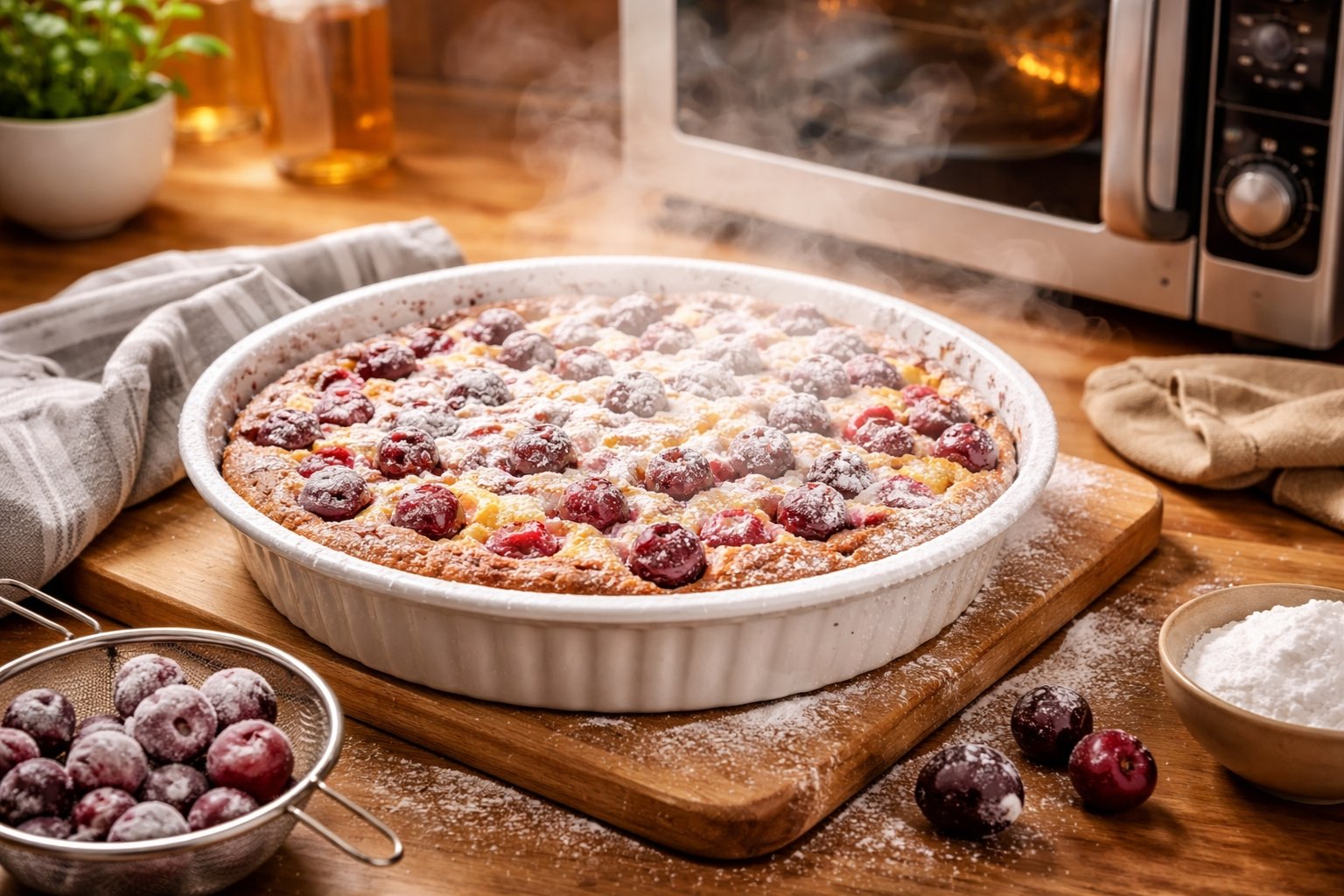 Comment décongeler un clafoutis