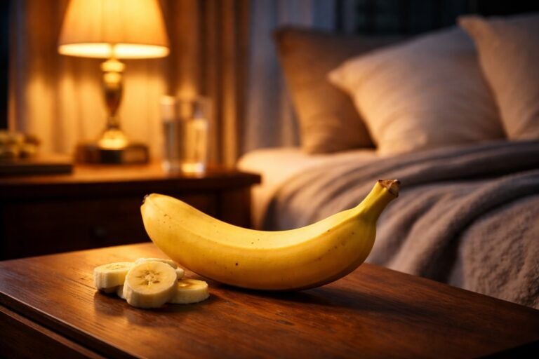 Peut on manger une banane le soir