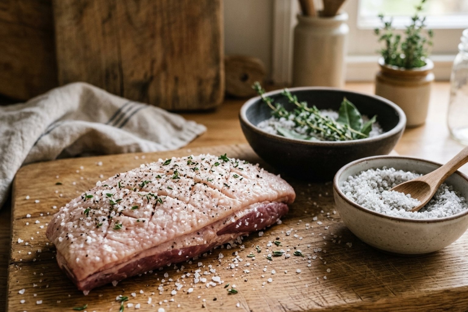 Combien de temps de salage pour un magret de canard