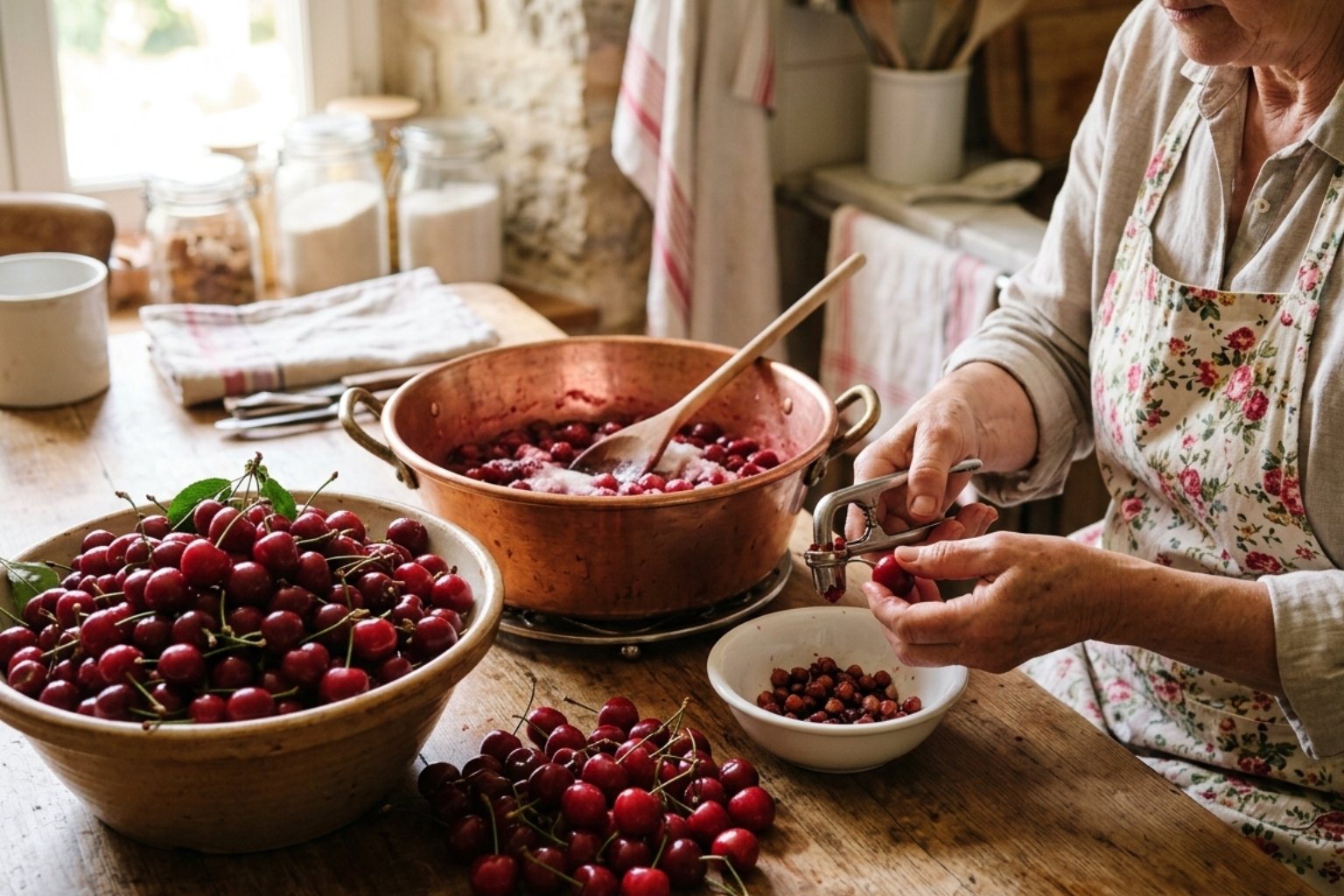 Faut il dénoyauter les cerises pour faire de la confiture