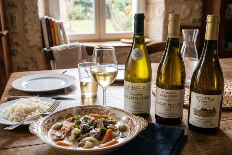 Quel vin avec blanquette de veau