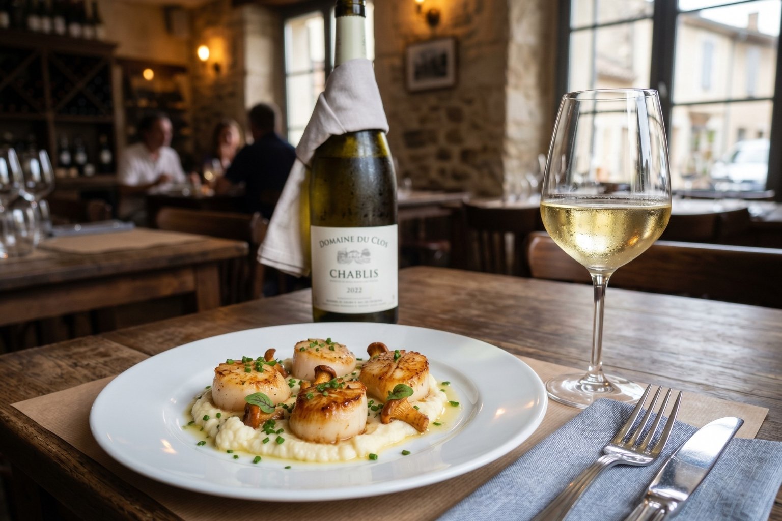 Quel vin avec des Saint-Jacques