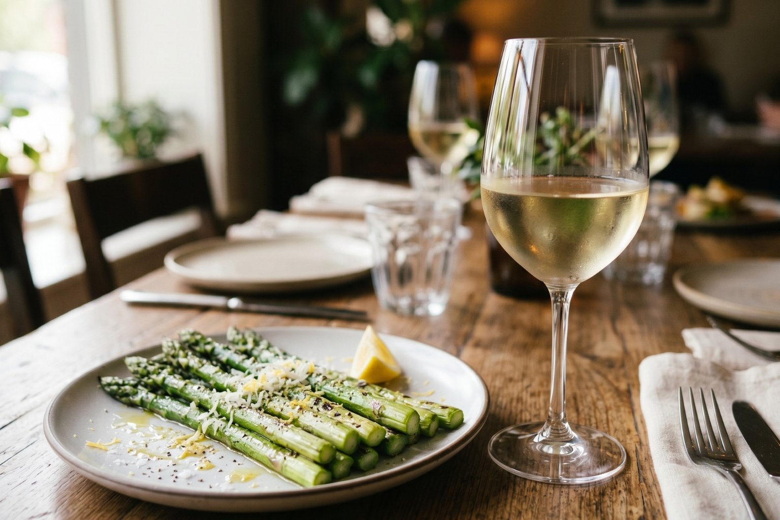 Quel vin avec des asperges