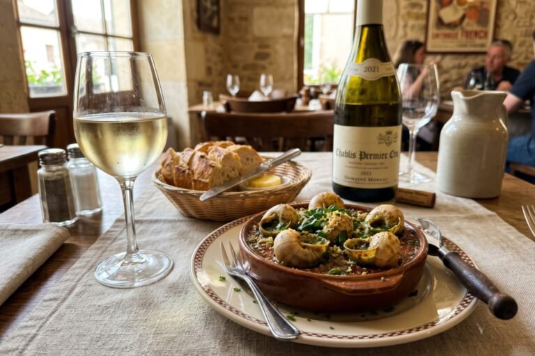 Quel vin avec des escargots