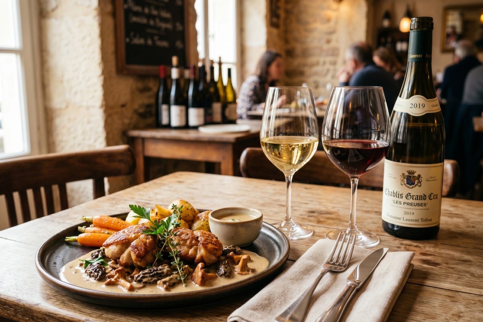 Quel vin avec des ris de veau