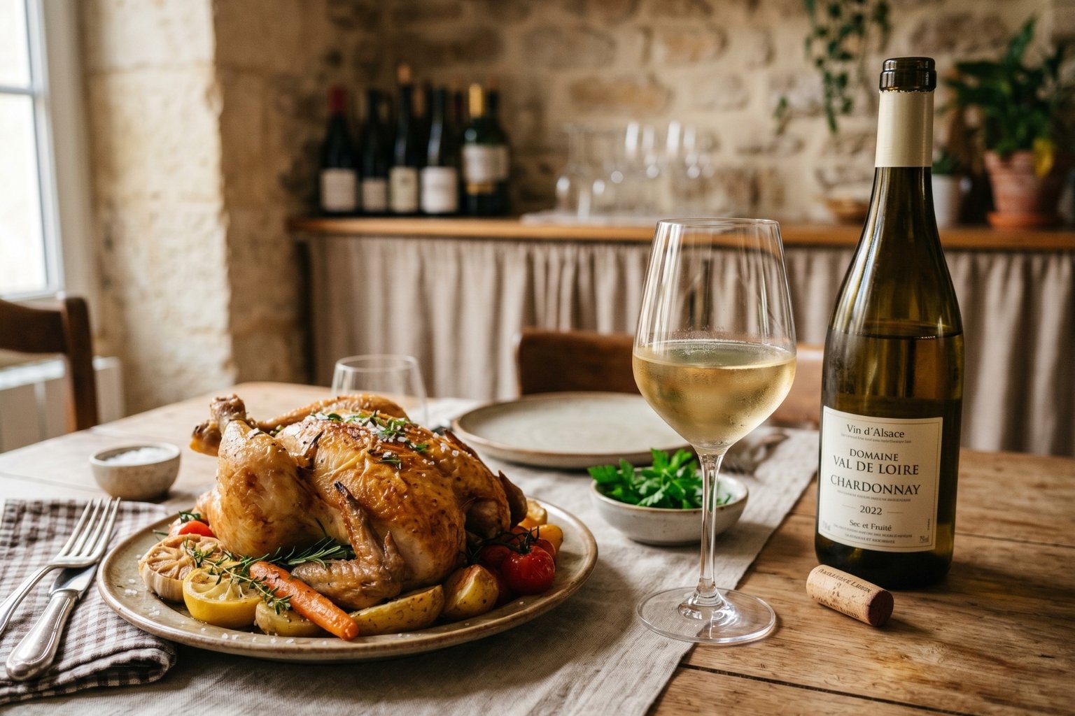 Quel vin avec du poulet