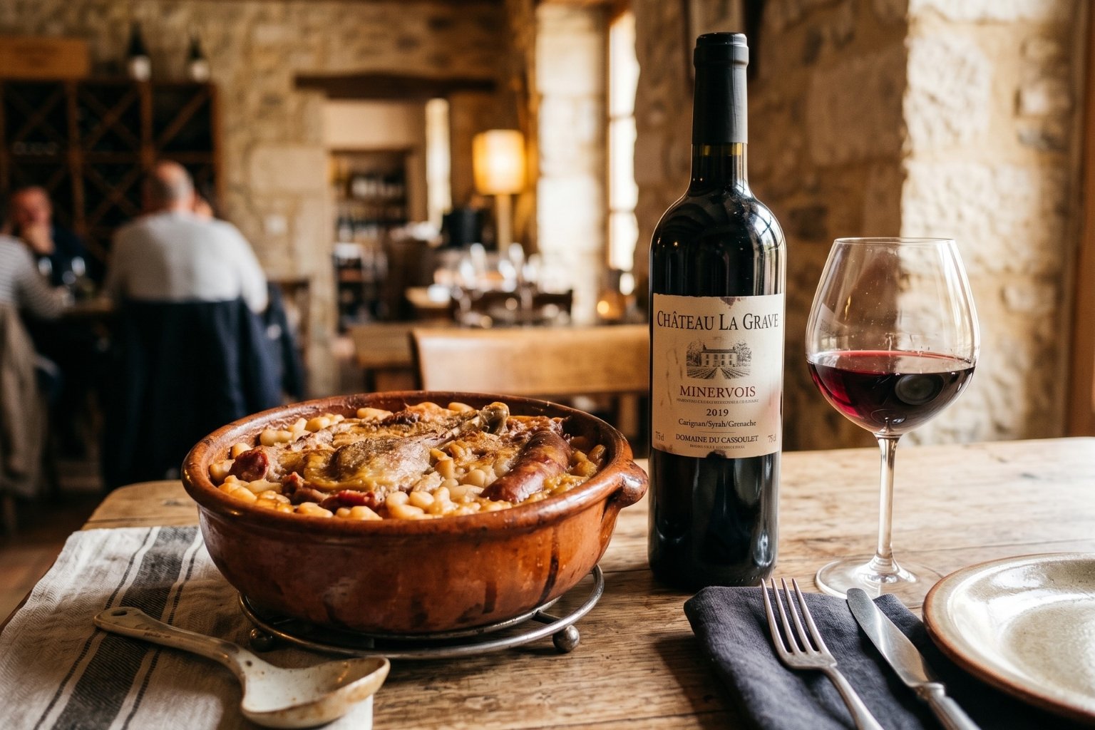 Quel vin avec un cassoulet