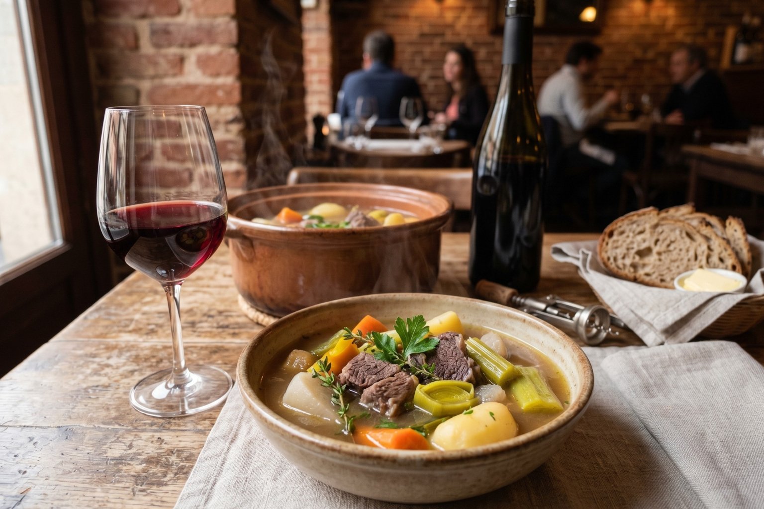 Quel vin avec un pot-au-feu