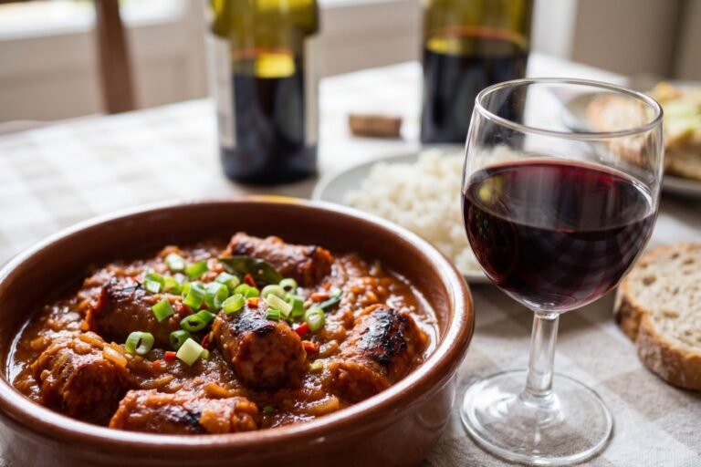 Quel vin avec un rougail saucisse