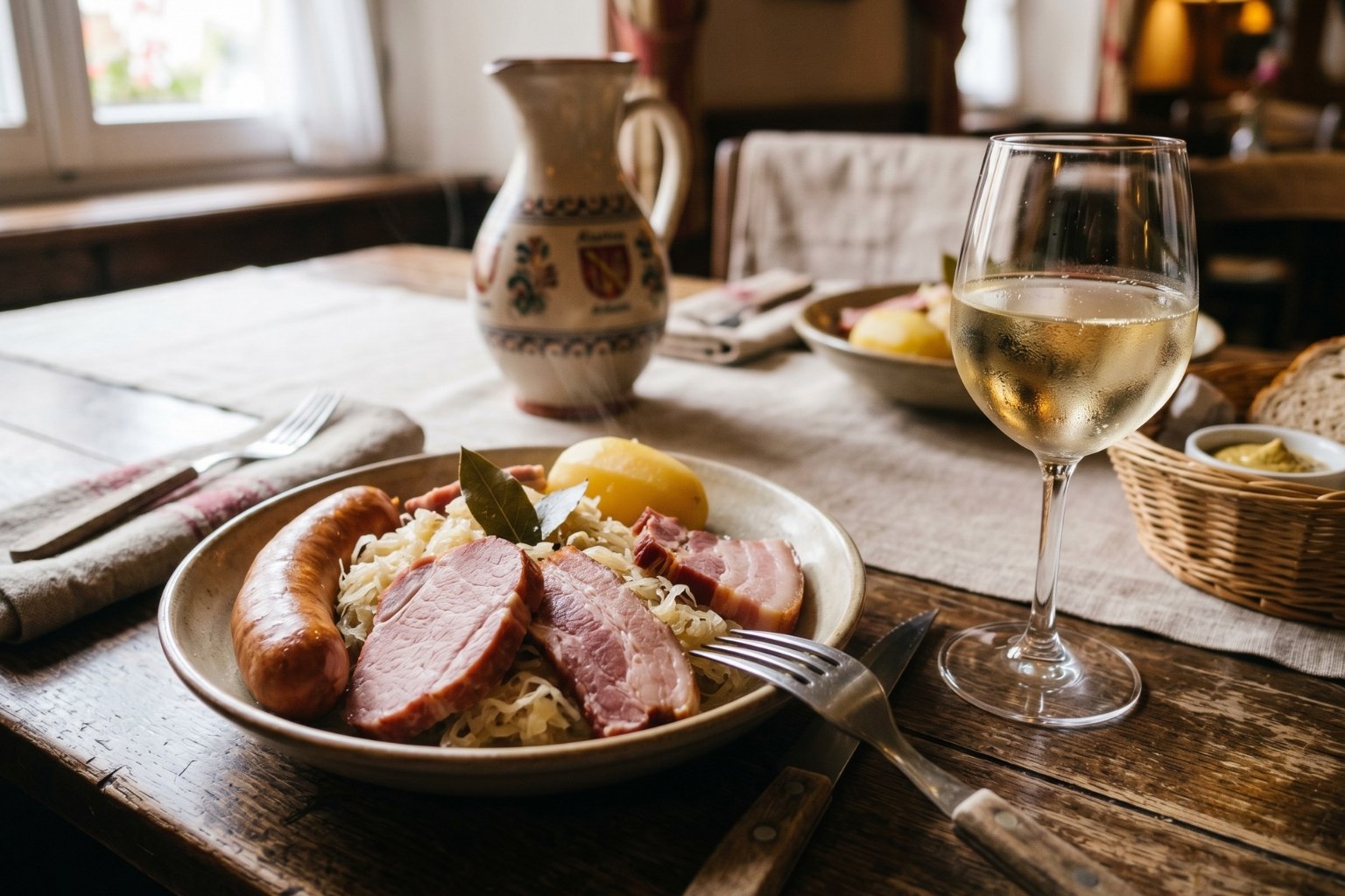 Quel vin avec une choucroute