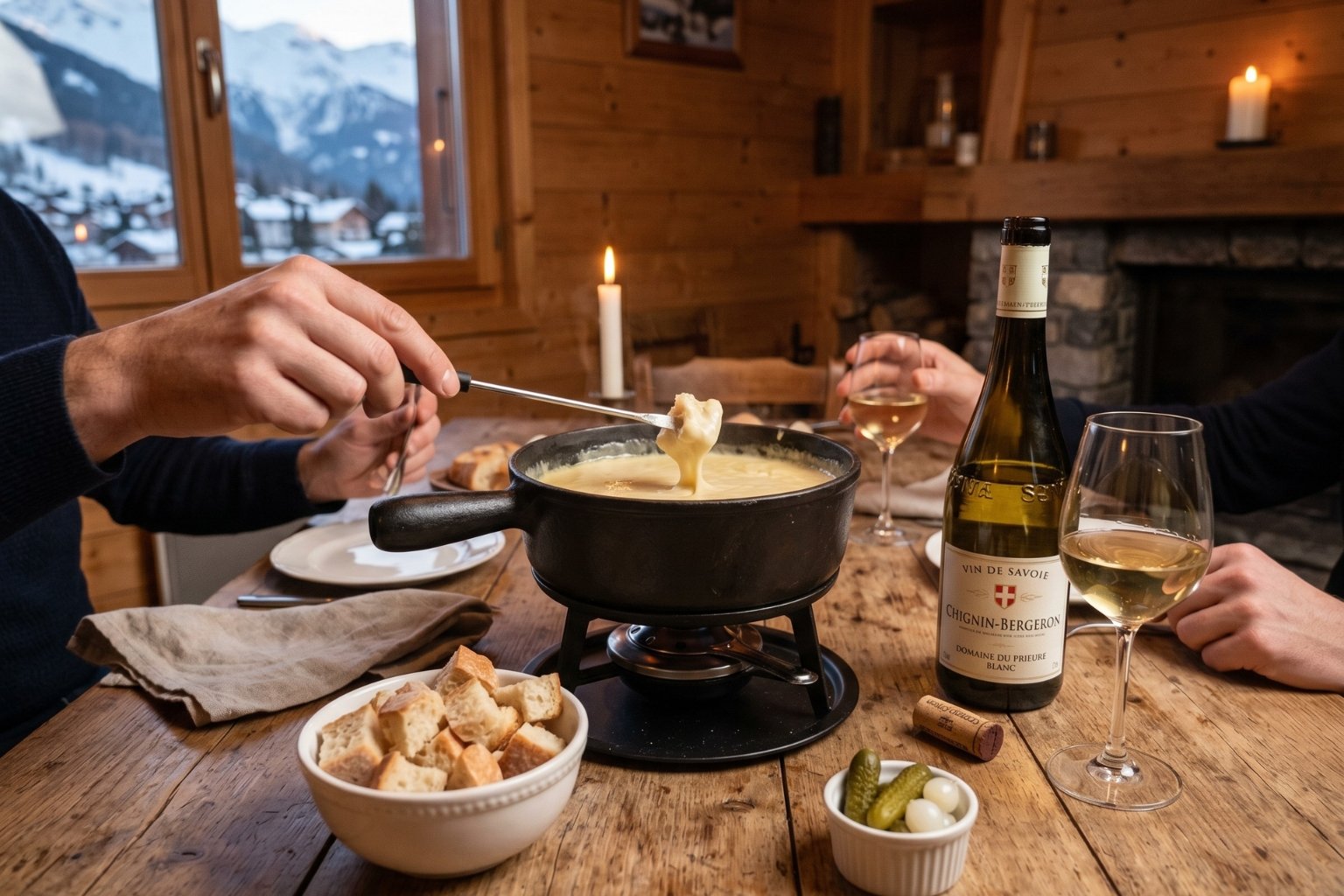 Quel vin avec une fondue savoyarde