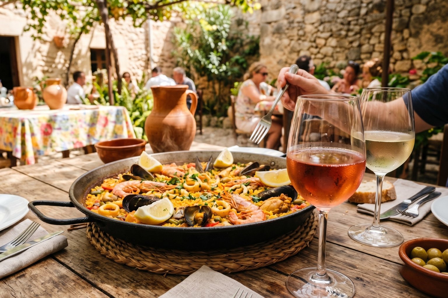Quel vin avec une paella