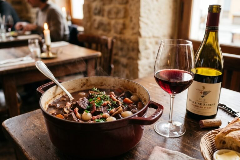 Quel vin pour un bœuf bourguignon
