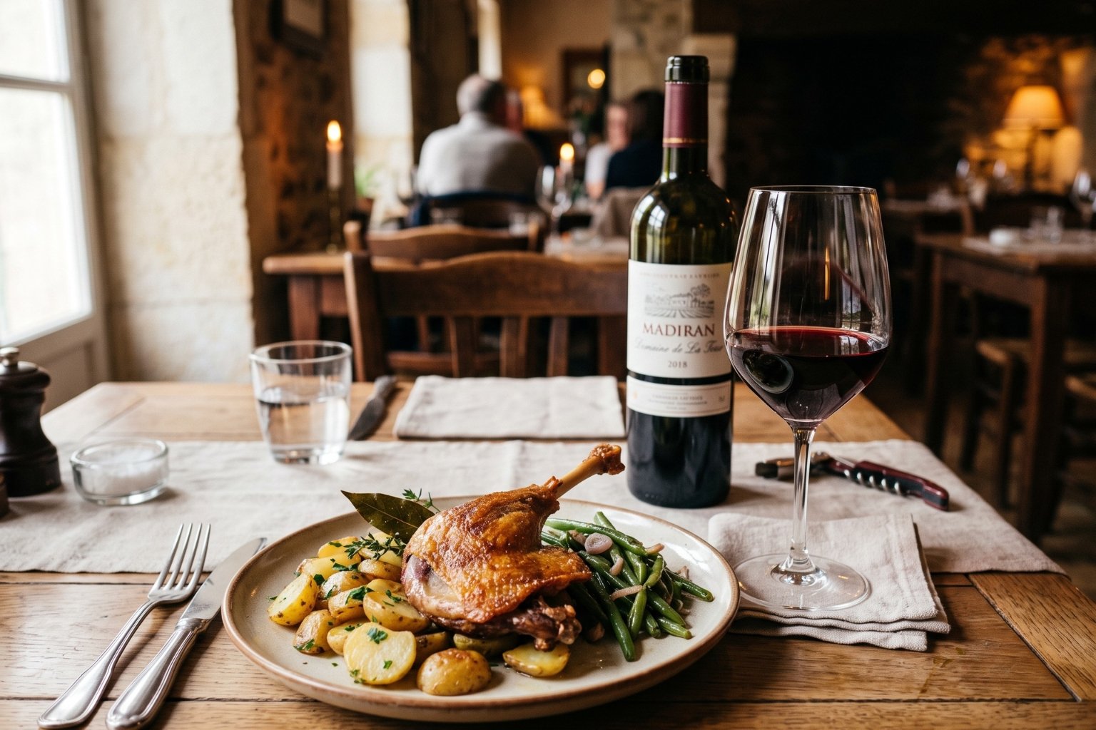 Quel vin avec confit de canard