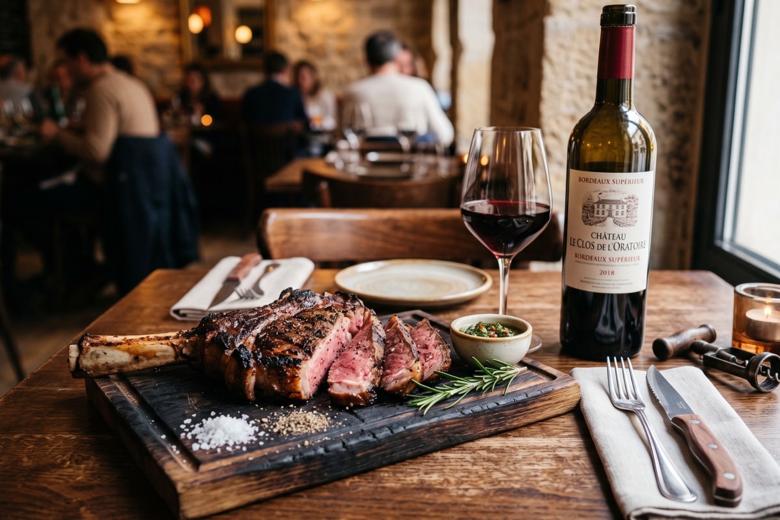 Quel vin avec côte de bœuf
