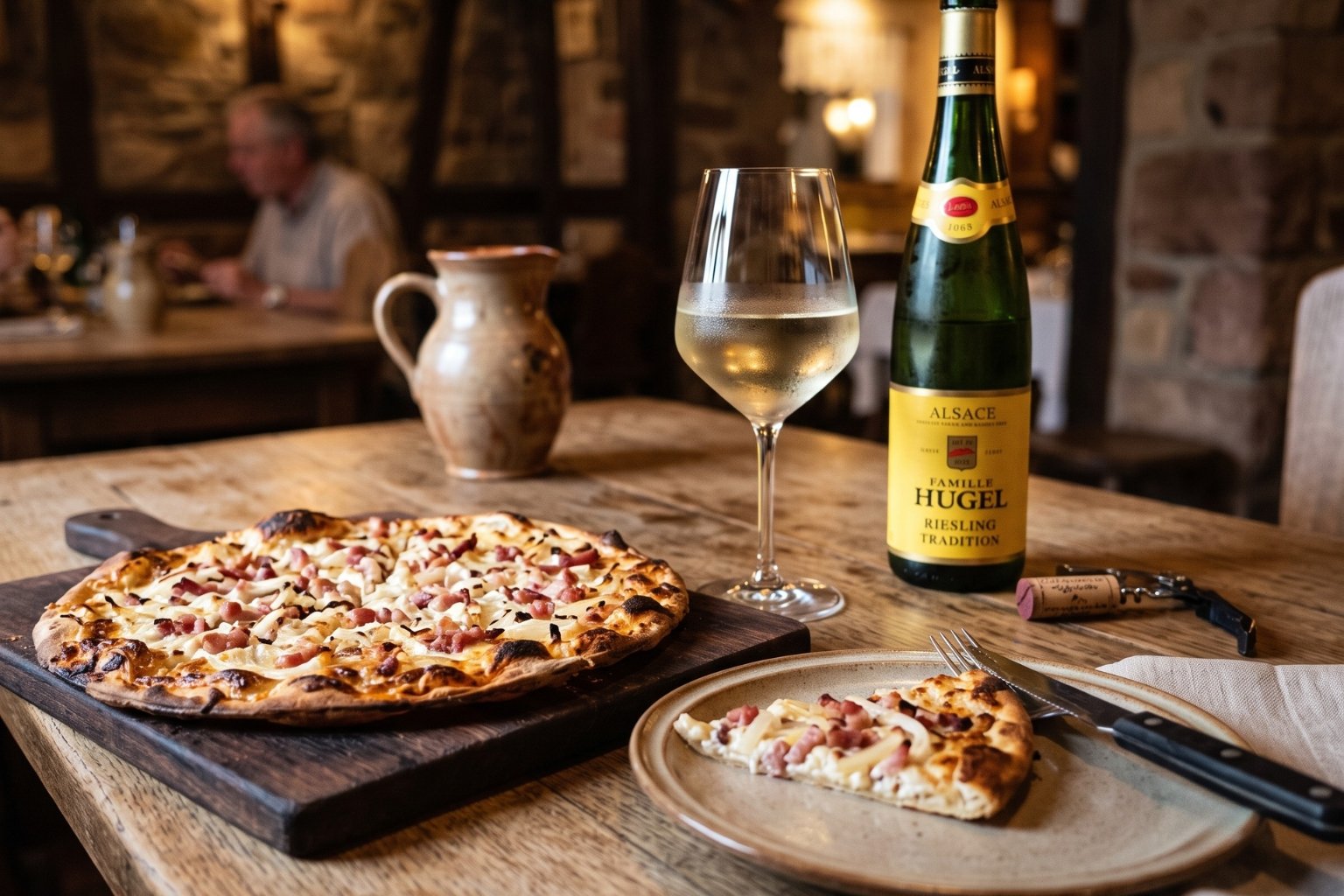Quel vin avec la tarte flambée