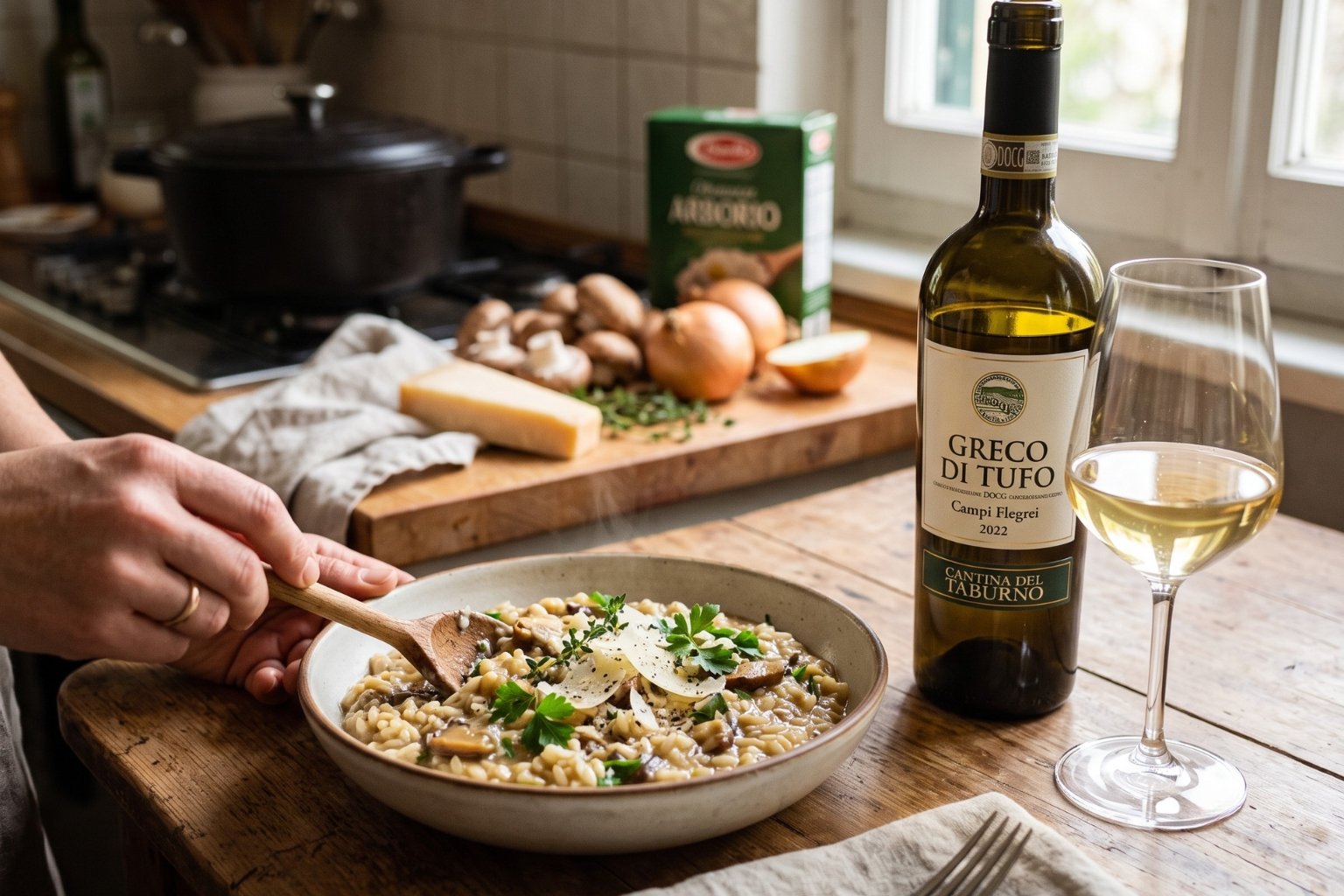 Quel vin blanc pour risotto