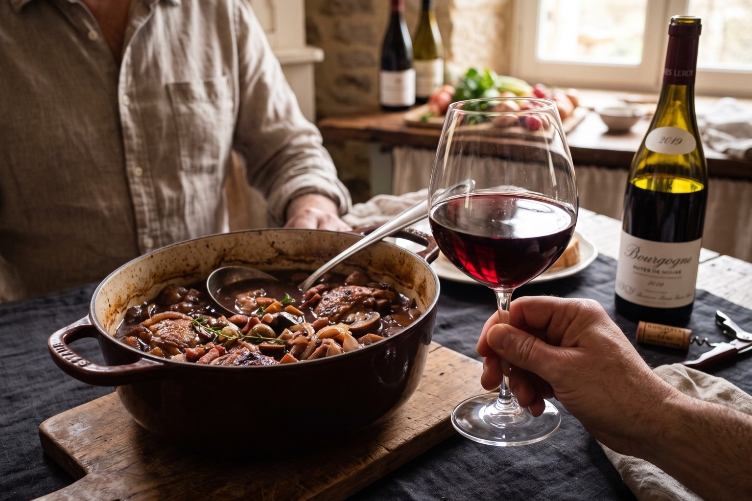 Quel vin pour un coq au vin